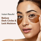 mCaffeine Coffee Hydrogel Under Eye Patches for Dark Circles | Grocsy