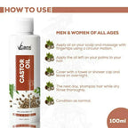 VCare Castor Oil For Hair | Grocsy