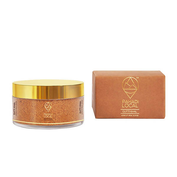 Pahadi Local Gutti Khal (Apricot Meal) Scrub | Grocsy