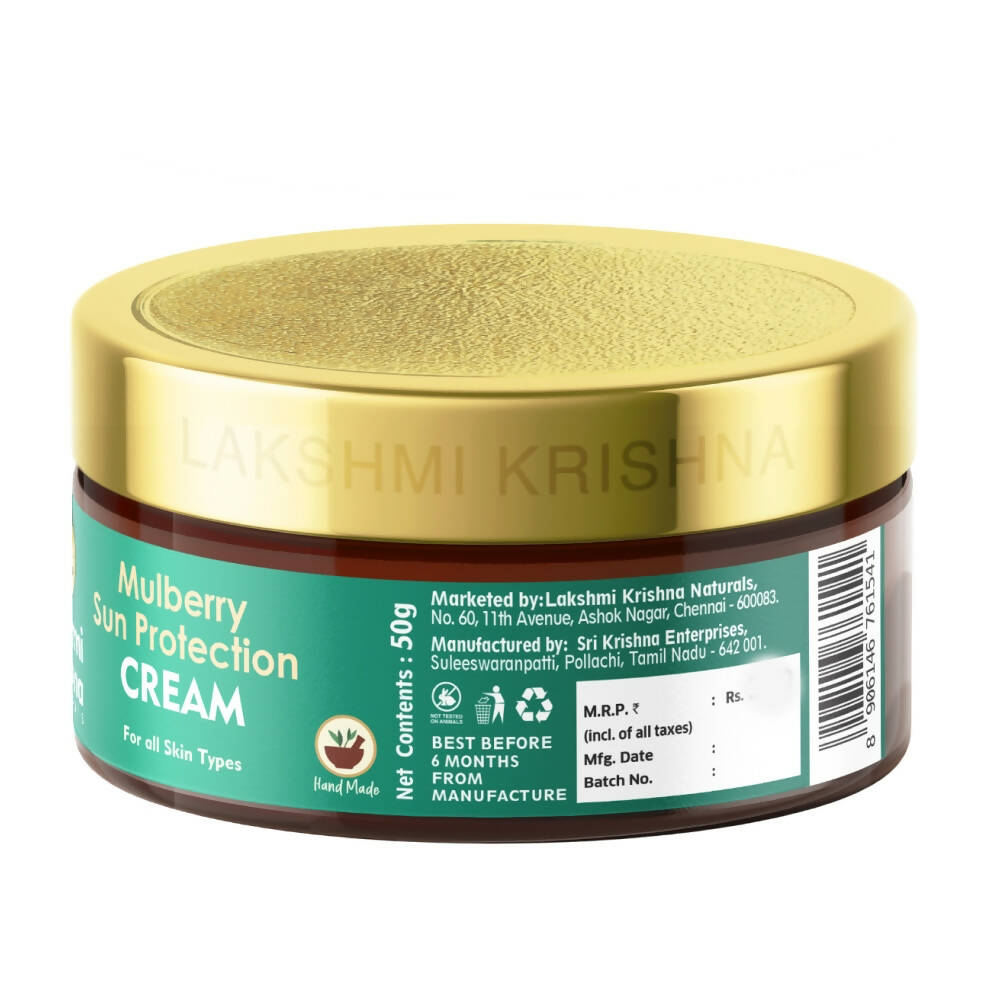 Lakshmi Krishna Naturals Mulberry Sun Protection Cream | Grocsy