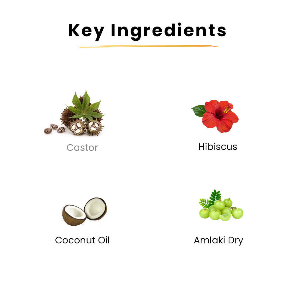 Tru Hair & Skin Castor Hair Oil | Grocsy