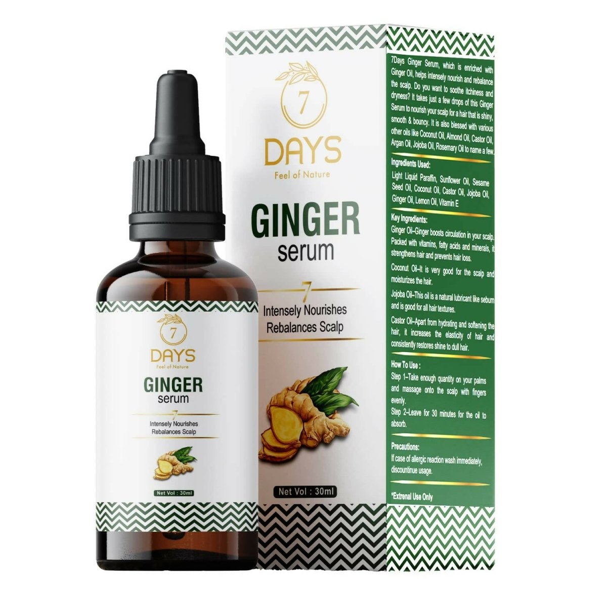7 Days Ginger Serum | Grocsy