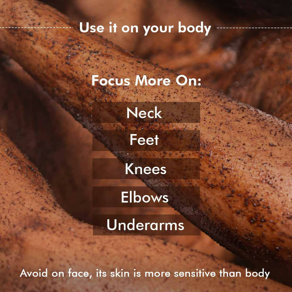 mCaffeine Raw Coffee Body Scrub | Grocsy