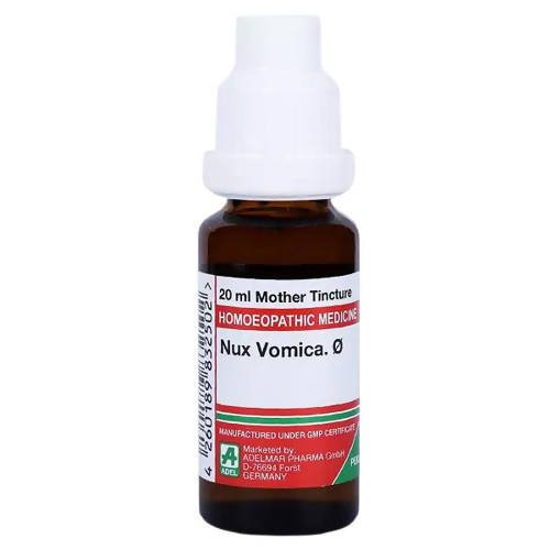 Adel Homeopathy Nux Vomica Mother Tincture Q | Grocsy