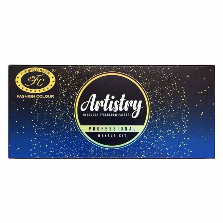 Fashion Colour Professional Artistry 10 Color Creamy Eyeshadow Palette | Grocsy