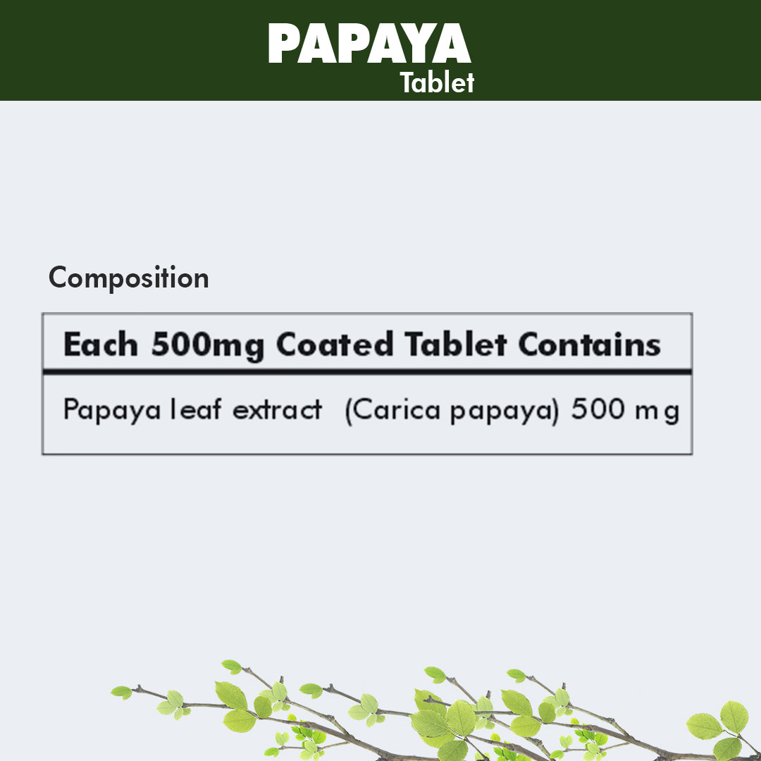 Herbal Hills Papaya Immunity Support Tablets | Grocsy