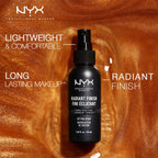 NYX Professional Makeup Long Lasting Makeup Setting Spray Radiant Finish | Grocsy