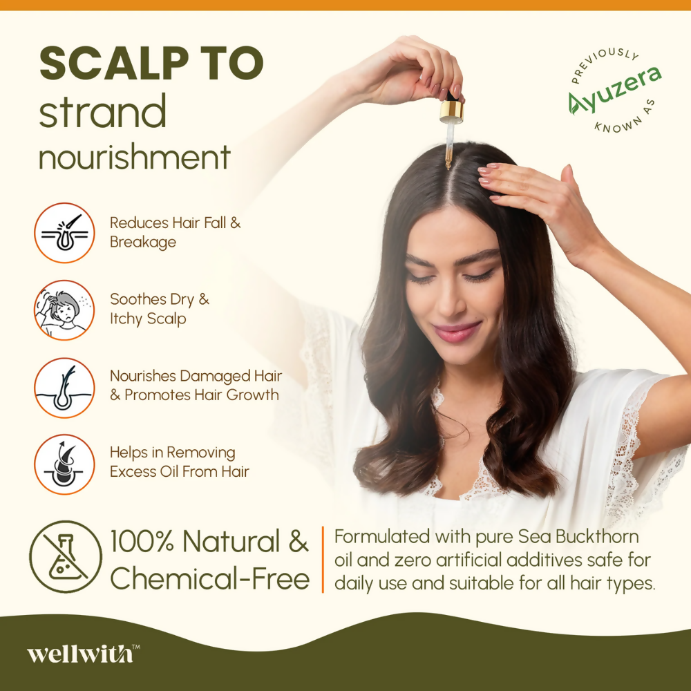 Wellwith Sea Buckthorn Nourishing Oil | Grocsy