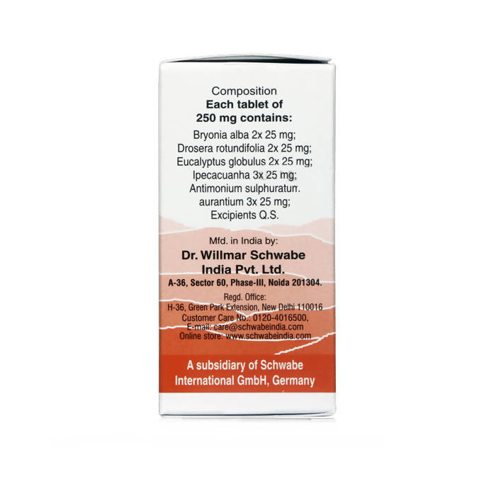 Dr. Willmar Schwabe India Alpha - CC Tablet | Grocsy