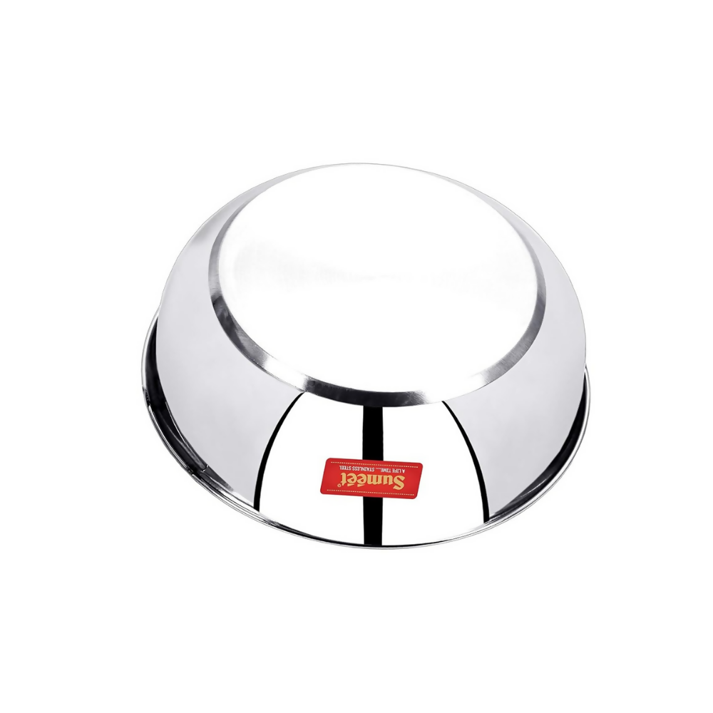 Sumeet Stainless Steel Induction Bottom Gas Stove Friendly Tasra | Grocsy