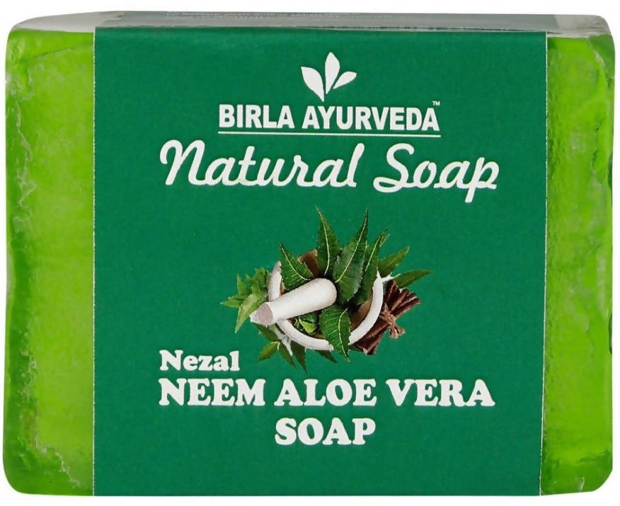 Birla Ayurveda Neem Aloe Vera Soap | Grocsy