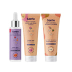 Sanfe Intimate Lightening Serum With Orange Peel + Brightening Intimate Scrub + Brightening Back And Bum Cream | Grocsy