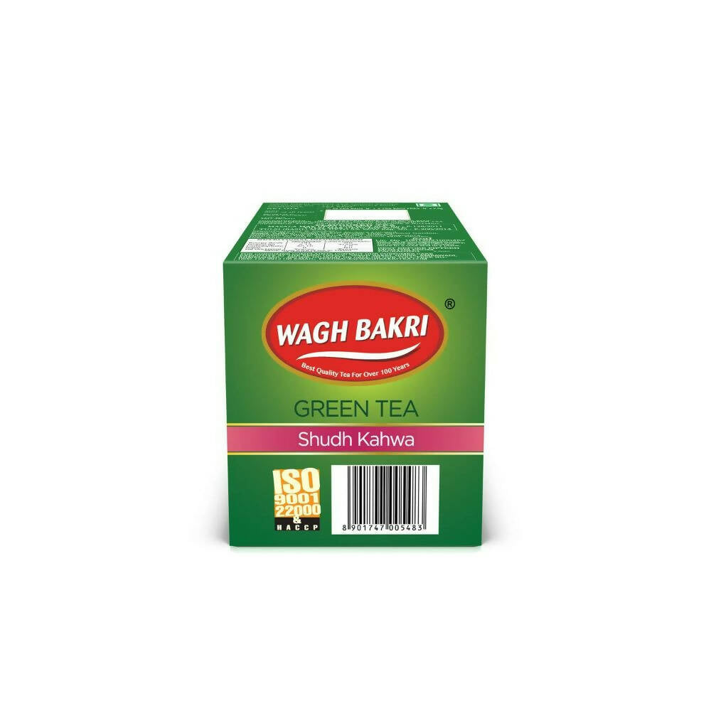 Wagh Bakri Shudh Kahwa Green Tea Bags | Grocsy