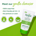 Simple Moisturising Facial Wash | Grocsy