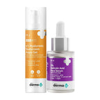 The Derma Co 1% Hyaluronic Sunscreen & 2% Salicylic Face Serum Combo | Grocsy