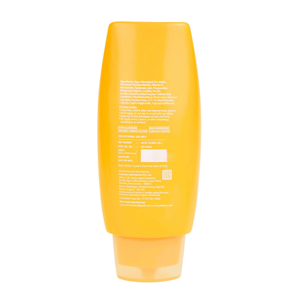 Yuderma Eclipse Solaire Mattifying Sunscreen For Normal Skin Type SPF 50 PA+++ | Grocsy