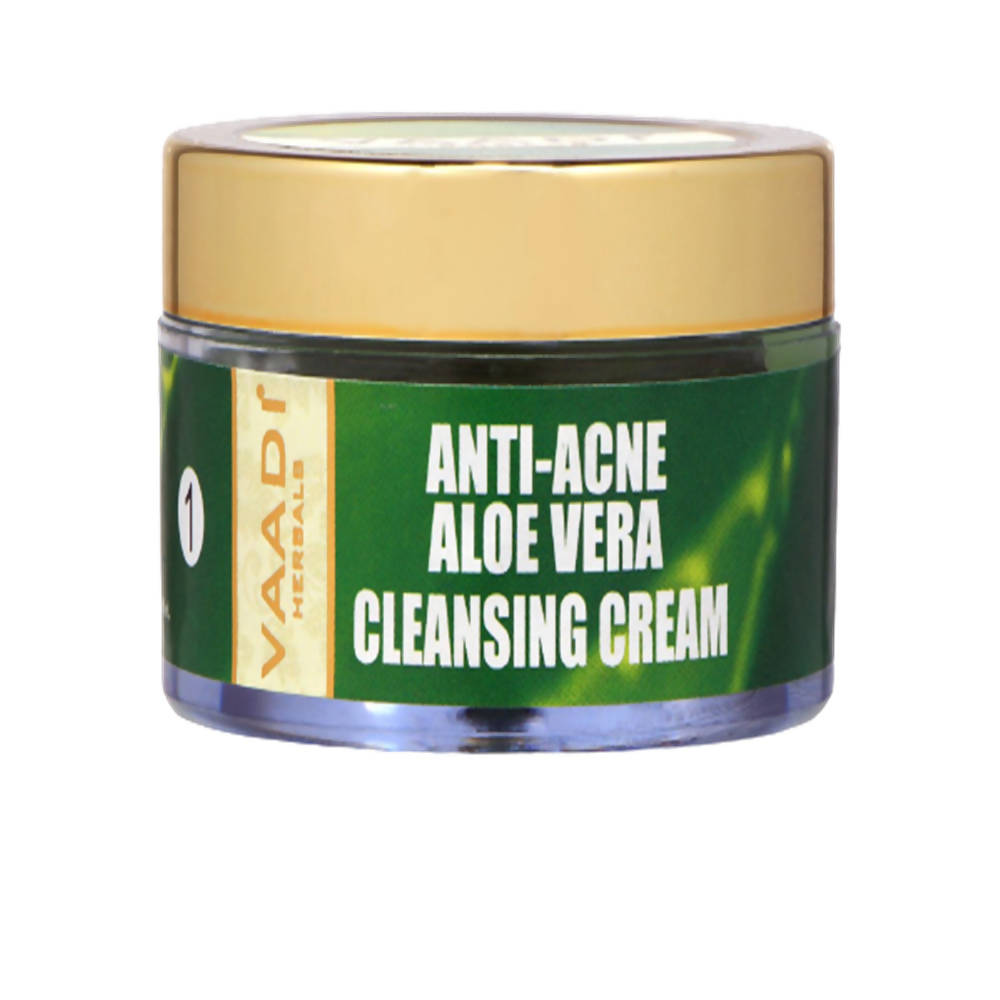 Vaadi Herbals Anti Acne Aloe Vera Cleansing Cream | Grocsy