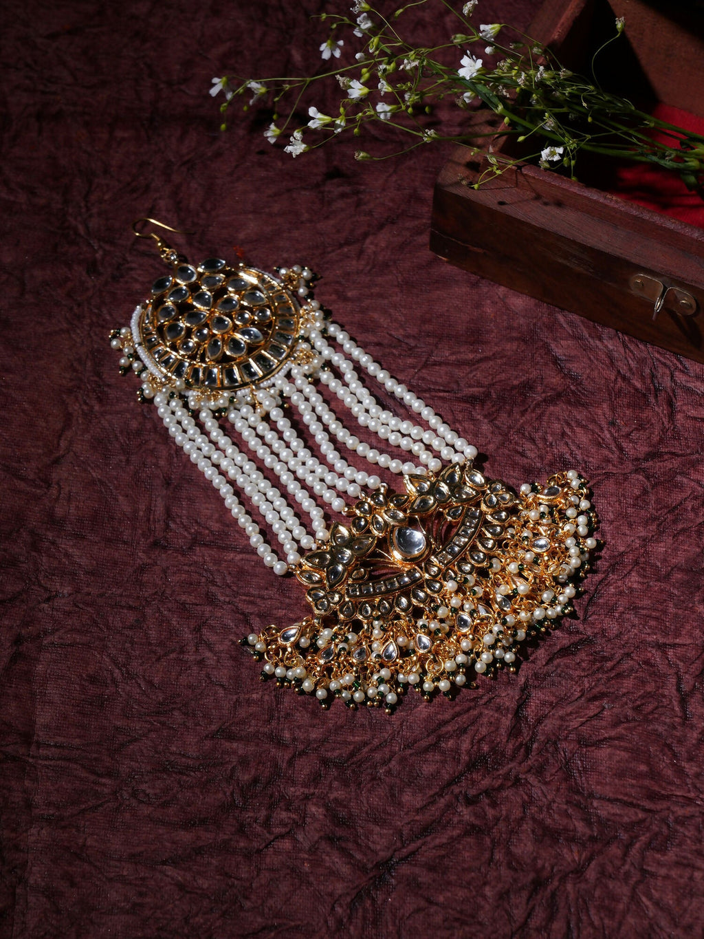 Kundan Passaa/ Jhoomar (Gold) - Ruby Raang | Grocsy