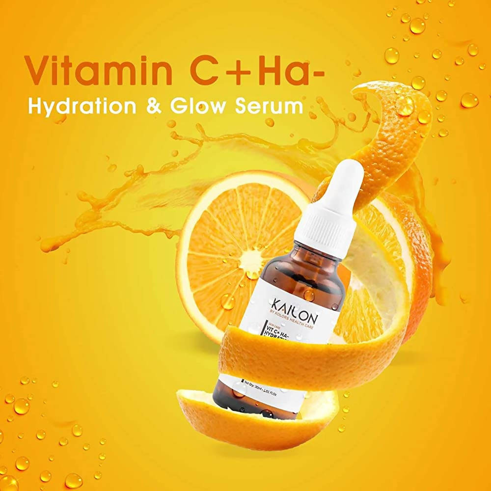 Kailon Vitamin C+ Ha- Hydration & Glow Serum | Grocsy