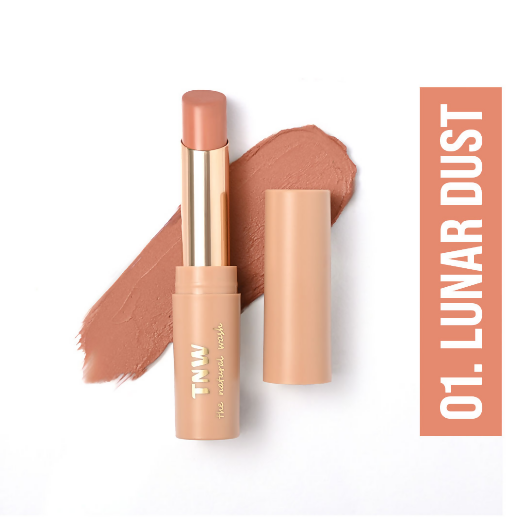 The Natural Wash Silky Matte Fusion Longstay Bullet Lipstick - Lunar Dust | Grocsy