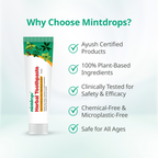 Mintdrops Herbal Toothpaste | Grocsy