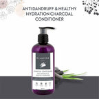 Glamveda Charcoal Conditioner Anti Dandruff & Healthy Hydration | Grocsy