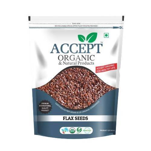 Accept Organic Flax Seeds | Grocsy