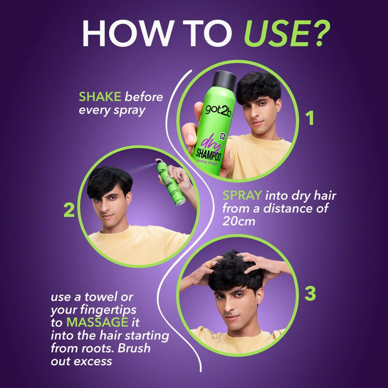Got2b Dry Shampoo Instant Fresh Up Extra Volume | Grocsy