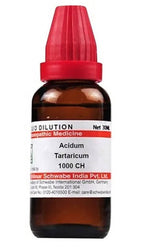 Dr. Willmar Schwabe India Acidum Tartaricum Dilution | Grocsy