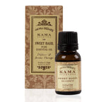 Kama Ayurveda Sweet Basil Essential Oil 12ml | Grocsy