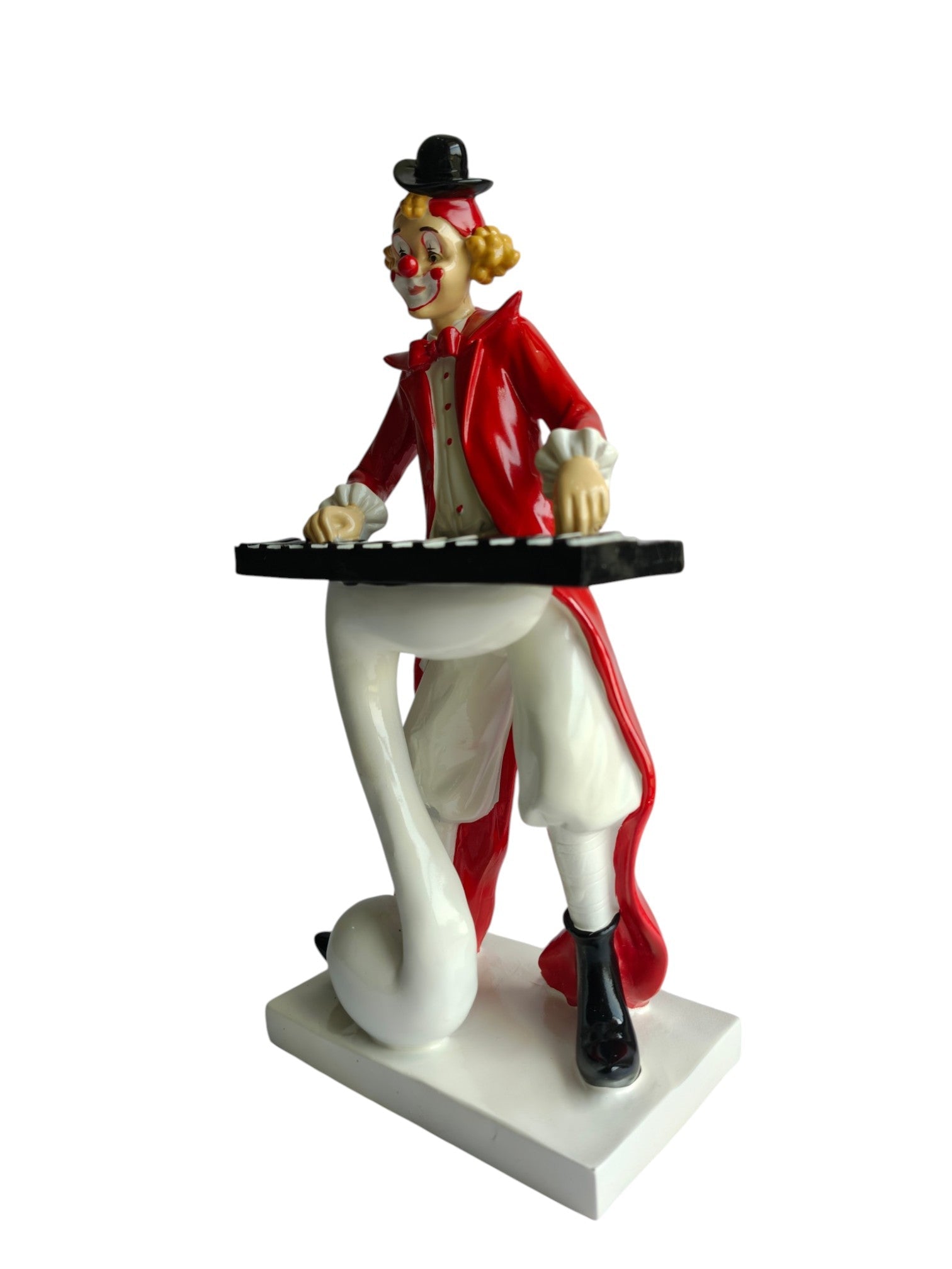 Sun Mun Decors Keyboard Musician Clown Figurine | Grocsy