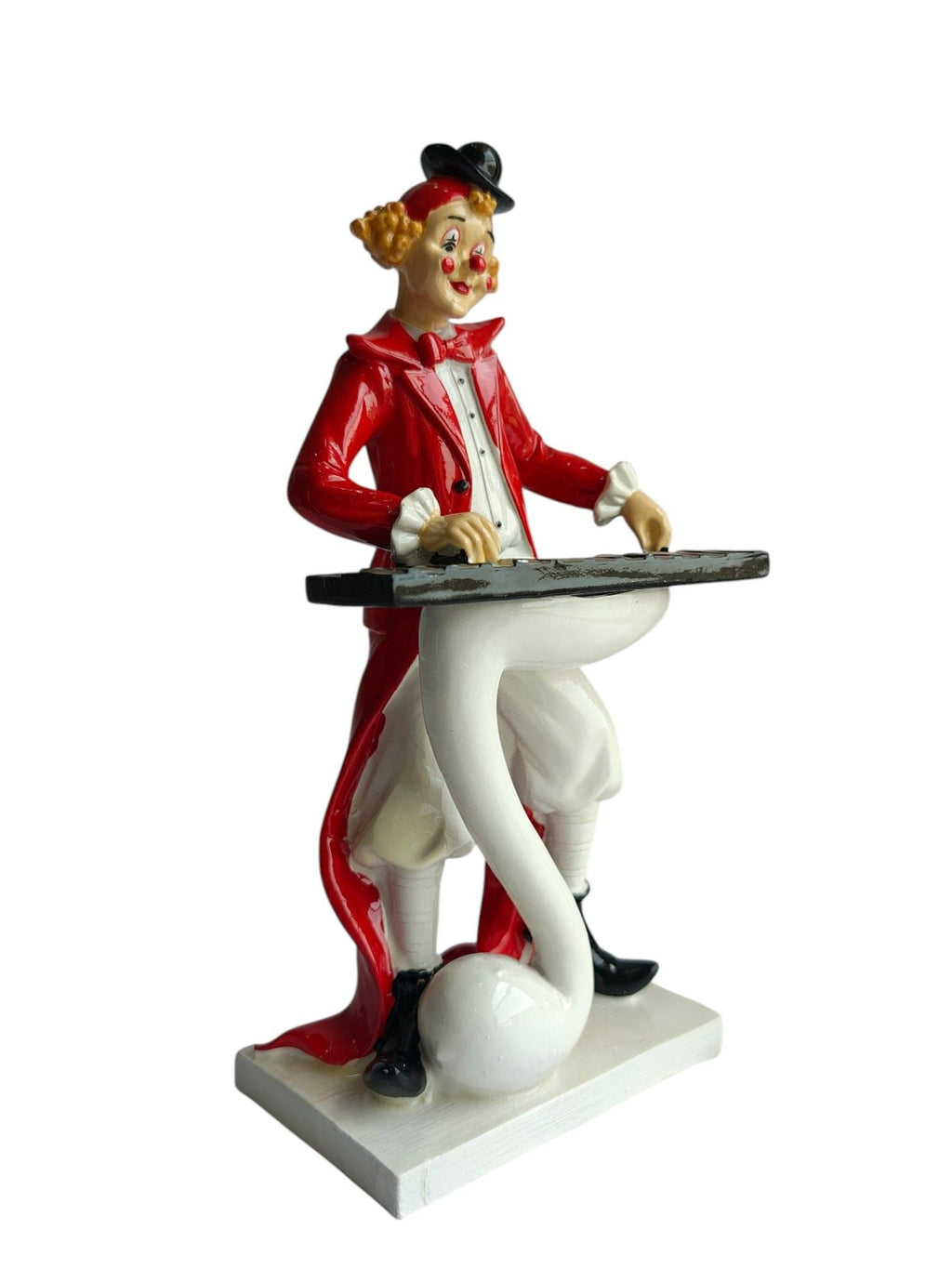 Sun Mun Decors Keyboard Musician Clown Figurine | Grocsy