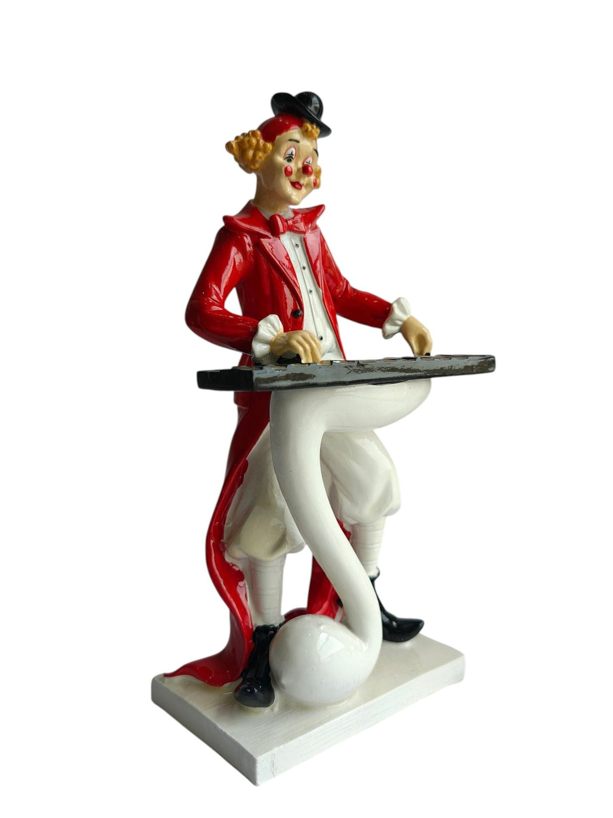 Sun Mun Decors Keyboard Musician Clown Figurine | Grocsy