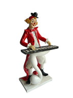 Sun Mun Decors Keyboard Musician Clown Figurine | Grocsy
