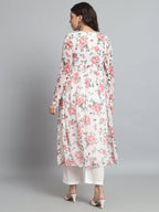 Fab Fashion White Floral Alia Cut Set | Grocsy