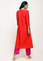 trueBrowns Orange Angrakha Set | Grocsy