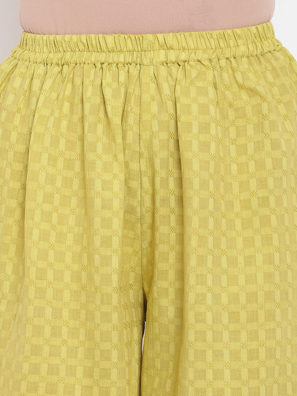 trueBrowns Green Cotton Pant | Grocsy