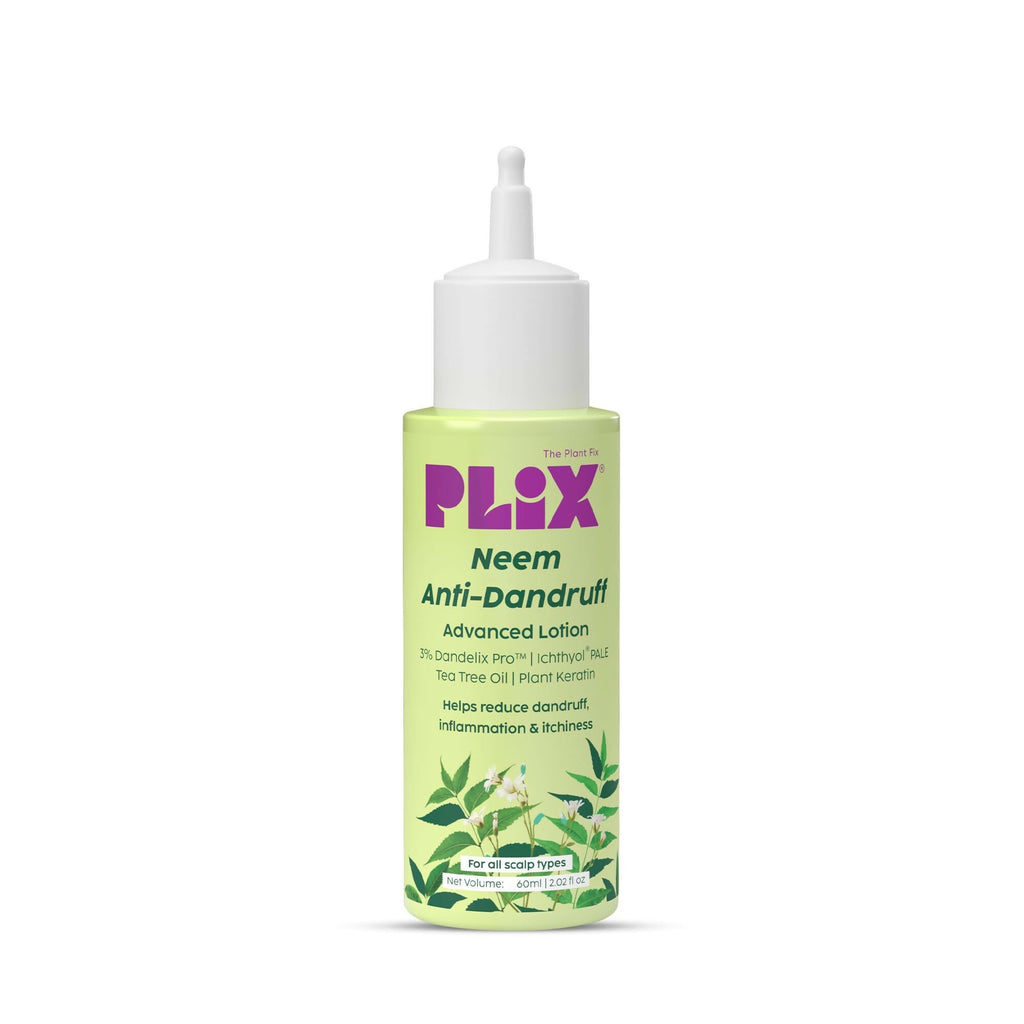 PLIX The Plant Fix Neem Anti-Dandruff Advanced Lotion Reduce Dandruff, Itching & Irritation | Grocsy