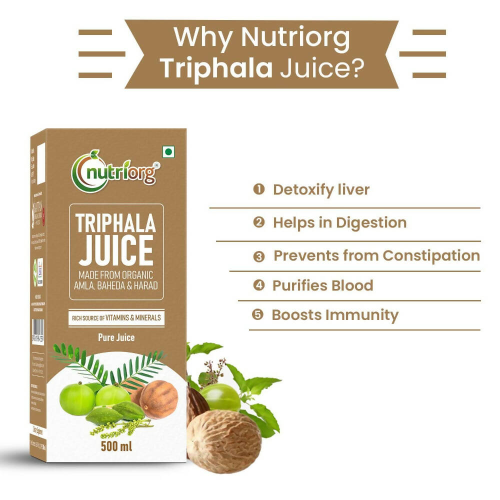 Nutriorg Triphala Juice | Grocsy