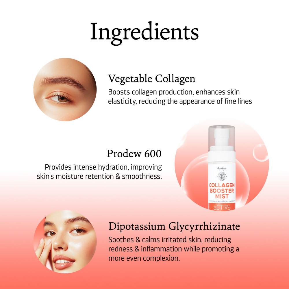 Indulgeo Essentials Collagen Booster Mist With Vegetable Collagen | Grocsy