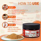 Babyorgano Natural Ubtan Face Pack, Skin Lightening and Tan Removal For Babies | Grocsy