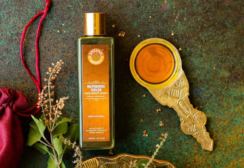 Shesha Ayurveda Nalpamaradi Thailam | Grocsy