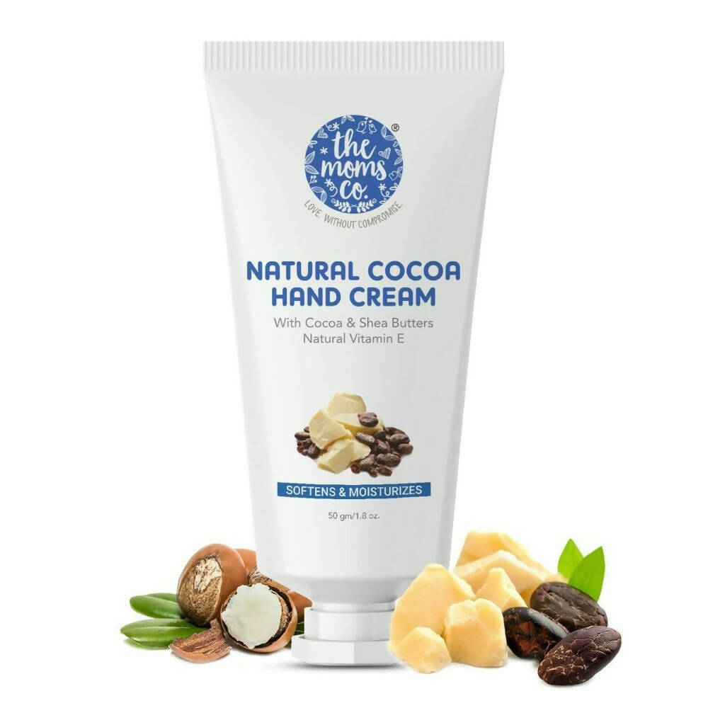 The Moms Co. Natural Cocoa Hand Cream | Grocsy