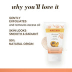 Burt's Bees Deep Pore Scrub with Peach & Willow Bark | Grocsy