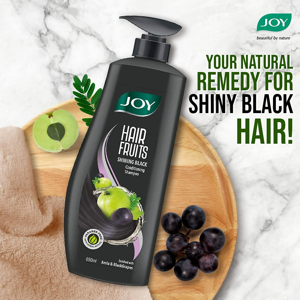 Joy Shining Black Amla Conditioning Shampoo | Grocsy