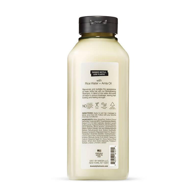 Anomaly by Priyanka Chopra Strengthening Shampoo With Rice Water & Amla Oil, Reduce Breakage | Grocsy