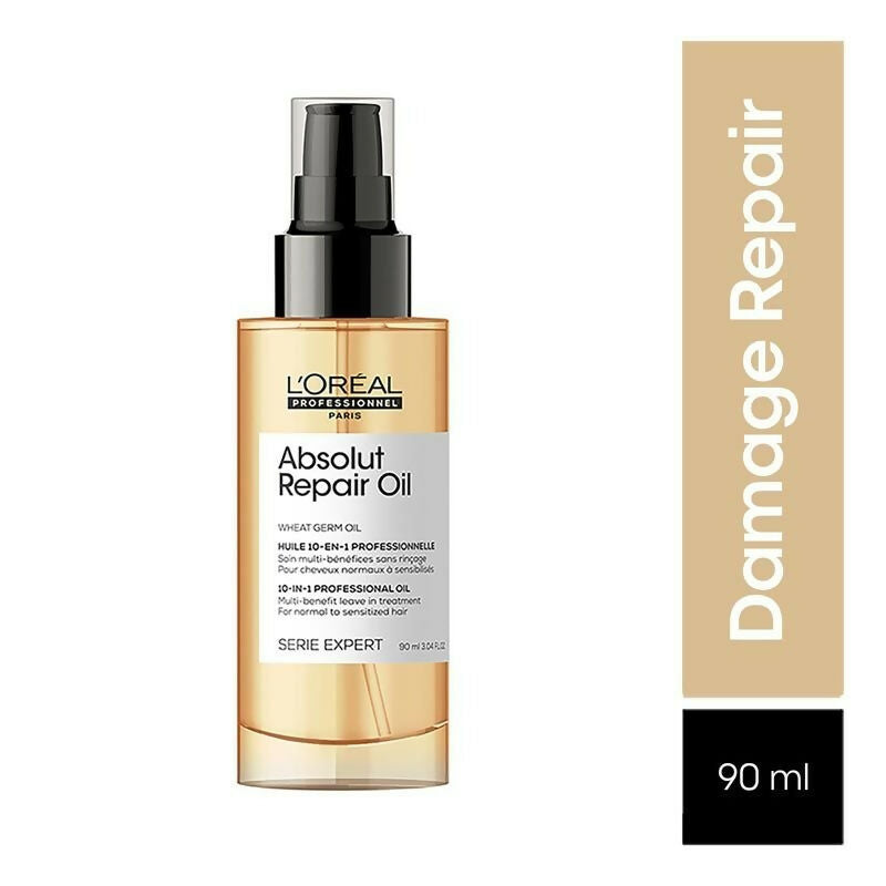 L'Oreal Paris Absolut Repair 10-In-1 Multi-Benefit Hair Serum Oil | Grocsy