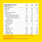 Yoga Bar 100% Rolled Plain Oats | Grocsy