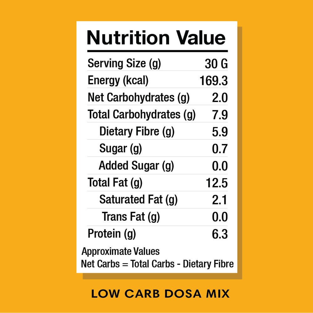 Lo Low Carb Dosa Mix | Grocsy