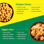 Dhampur Green Gur Chana | Grocsy